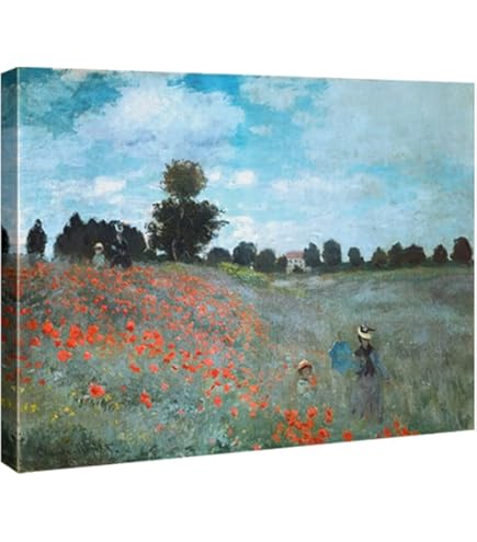 Stampa Su Tela Quadro Claude Monet A Corner Of The Garden DìMò ART Poster