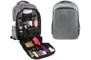 YUEHAI Multifunktionale Friseur Werkzeug Rucksack Barber Tasche Make-Up Werkzeug Rucksack, Reise Kosmetische Lagerung Tasche Scissor Pouch Friseur Werkzeug