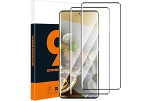 Carantee Schutzfolie für Panzerglas für Motorola Edge 60/60 Fusion/60 Pro 5G, 2 Stück 3D Runde Kanten Schutzglas, 9H Härte, Keine Blasen, Sensitive Touch, HD-Klar Motorola Edge 60 Displayschutzfolie