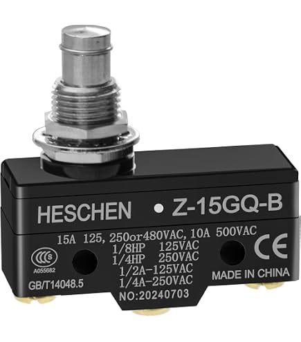 Interrupteurs Micro à Galets 2PCS TZ-7311 SPDT – Momentané Montage Panneau Pour DIY Et Réparation
