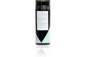 VidalForce Fibras Capilares Gris Oscuro 30g I 100% Vegetal I Thick Fiber I Polvo para pelo hombre y mujer I Disimular calvicie con Fibra Capilar Natural I Hair Fibers I Microfibra Capilares