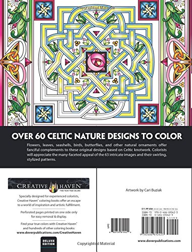 Creative Haven Deluxe Edition Celtic Nature Designs Coloring Book (Adult Coloring) Creative Haven Deluxe Edition Celtic Nature Designs Coloring Book (Adult Coloring)