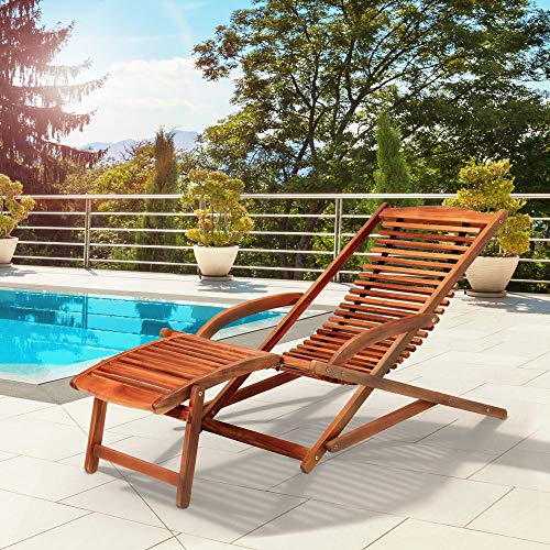 Sunlounger – Sonnenliege aus Akazienholz