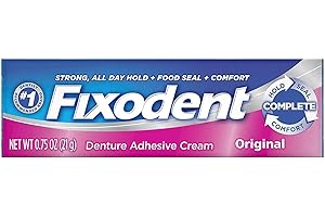 Fixodent Denture crema adhesiva original 0.75 oz, Pack De 12, 12