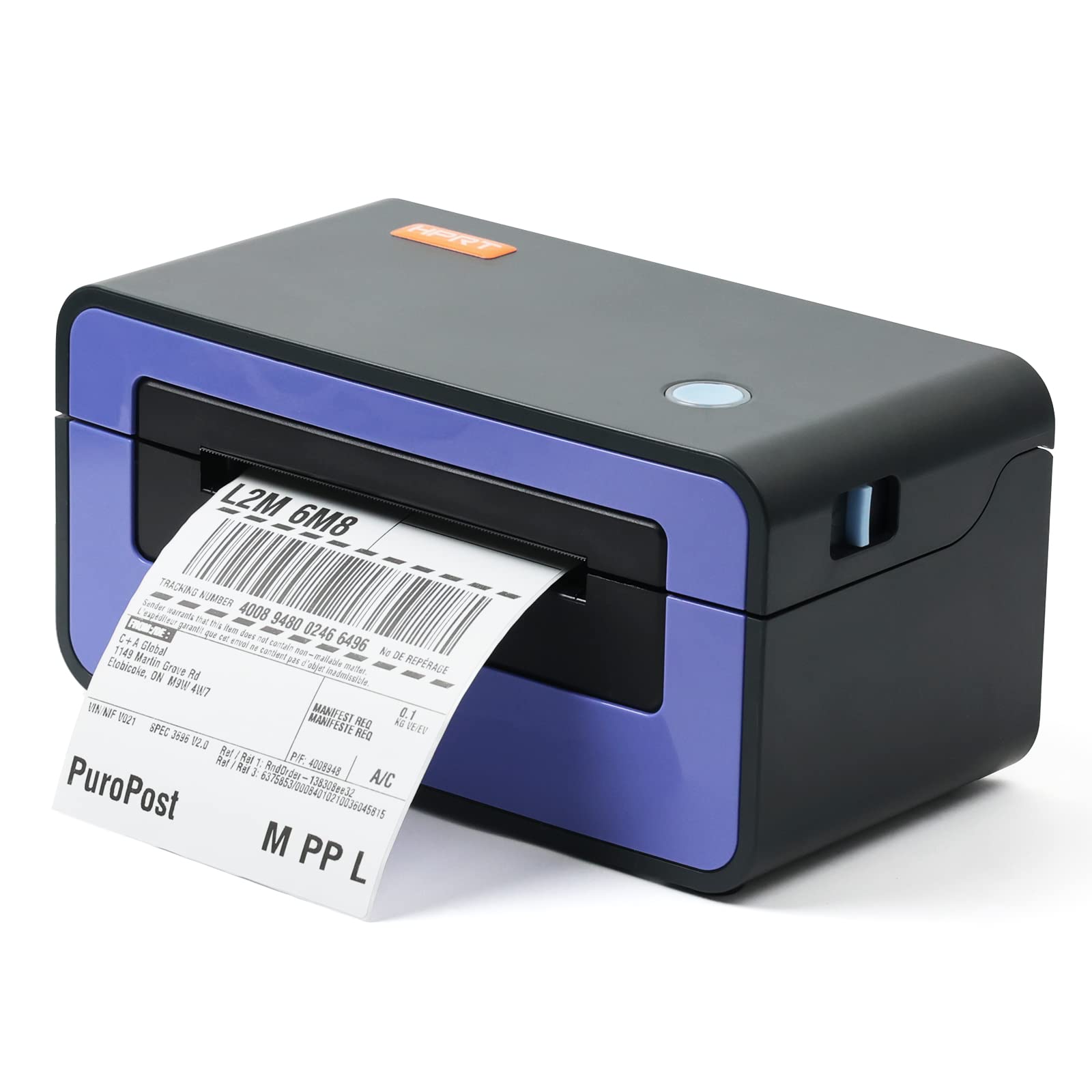 HPRT Shipping Label Printer Thermal Printer 4x6, Barcode Printer for Shipping Packages, 150mm/s High-Speed Thermal Printer fo