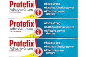 Protefix Adhesive Cream Extra Strong Classic 3x40ml