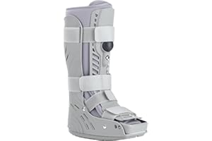 CRYXINTY Air Cam Fracture Walker Boot Tall Inflatable Walking Boot for Achilles Tendon Surgery, Acute Ankle Sprains, Broken Toe Foot, Post Op Care (S)