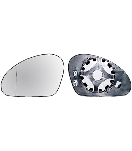 TarosTrade Glace De Rétroviseur Chauffant Gauche Pour CITROEN C4 - Rétro 8151JJ 2329547E 2329547M