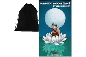 Shop4top Sun and Moon Tarot Karten Deck Und Beutel