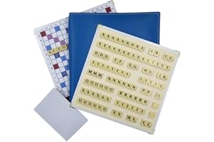 LA BOUTIQUE DU SCRABBLEUR Jeu de Scrabble de Voyage magnétique Pochette Standard Officiel de la fédération française de Scrabble Duplicate Made in France idéal pour Les scrabbleurs de la Famille