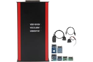EVGATSAUTO Strumento di Programmazione ECU, per Programmatore Iprog, per Programmatore ECU Iprog Pro V87 Scanner Diagnostici per Auto Multifunzione con Adattatori per Auto