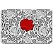 Produktbild Violetpos Fußmatte Mode Rot Rose petal Fußmatten / Sauberlaufmatte für Innen & Außen 45 x 75 cm