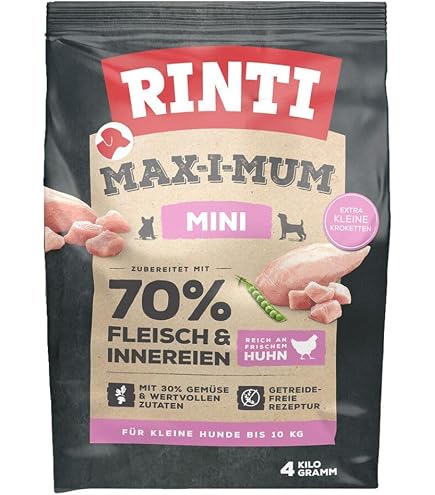 RINTI MAX-I-MUM Junior Huhn 1x4kg : Amazon.de: Haustier