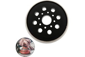 HQYBZP Schleifteller,Schleifteller 125 Klett,Schleifteller 125,Schleifteller Winkelschleifer 125,Geeignet Für Exzenterschleifmaschinen,Stützplatten Für Schleifscheiben,Polierplatten