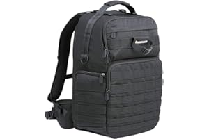 VANGUARD VEO Range T48 Backpack for Pro DSLR/Mirrorless Cameras, Tactical Style - Black