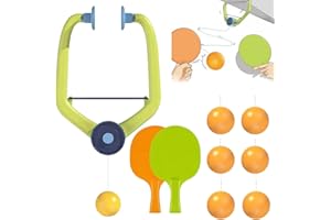 ANMAHE Door Pings Pong Games,Hanging Pingpong Trainer,Adjustable Door Jam Ping Pong. Suitable for Hanging Installation on Door Frame,for Parent-Child Relationship,Interactive Games and Exercise