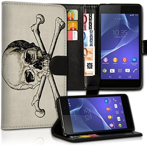 Alcatel One Touch Go Play 7048X Premium Book-Style Pu Leather Case Cover Flip Wallet Case Card Slots With Stand for Alcatel One Touch Go Play 7048X – Flip MVC136