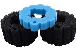 duhe189014 Tampon Remplacement Kit Média Filtrant en Mousse Mousse Filtre Bassin Rechange Pond Solutions Compatible avec Le Seau BioPress Oase Everyone