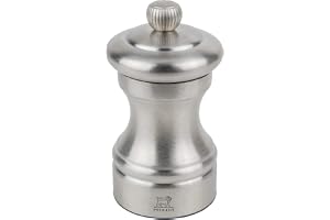 Peugeot 33033 Bistro Chef pepparkvarn, rostfritt stål, silver, 5 x 5 x 10 cm