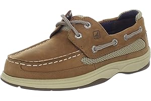 SPERRY TOP-SIDER Sperry Lanyard Boat Shoe (Little Kid/Big Kid),Dark
