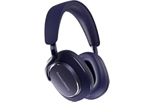 Bowers & Wilkins Px7 S3 Cuffie Wireless Over-Ear, Cancellazione Avanzata del Rumore, DSP 24-bit, aptX Lossless, Riproduzione 30 Ore, 8 Microfoni, Ricarica Rapida - Indaco Blu