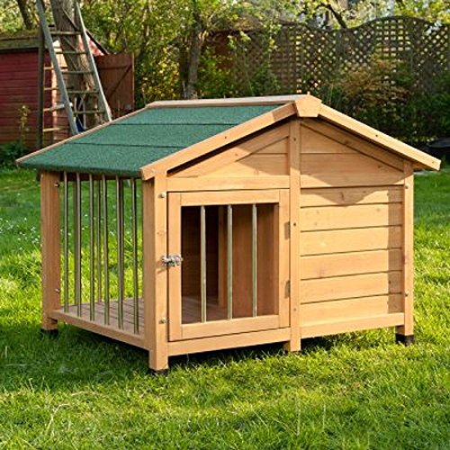 Sylvan Niche pour chien verrouillable à l'extérieur Maison confortable Protection