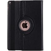 TahTicMer Apple Ipad Mini 5 Kılıf Deri Uyku Modlu 360&deg; D&ouml;nerli Standlı Komple Koruma 7.9 In&ccedil; Siyah