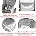 Sungle® Multifunctional Foldable Baby Highchair Adjustable Chair 6 Colours (Pink)