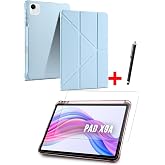 Honor Pad X9A Uyumlu Trifolding Kalem B&ouml;lmeli Silikon Kılıf + Ekran Koruyucu + Kalem