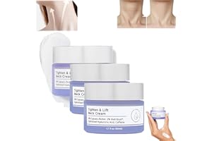 HIDRUO 2024 New Pure Tighten & Lift Neck Cream, Tighten and Lift Neck Cream, Skin Care Moisturizer Face Cream, for Tightening and Wrinkles (3pcs)