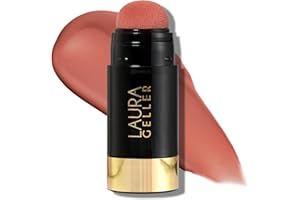 LAURA GELLER BEAUTY LAURA GELLER NEW YORK Serum Blush Tint (Refreshing Rose) - Hydrating, Long-Lasting Liquid Blush with Hyaluronic Acid for Plump, Rejuvenated Cheeks and a Natural Finish