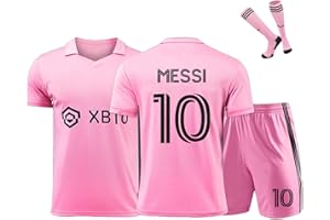 GENERIC Messi football kit kids | kids football kit 23/24 | Full football kit for kids | Jersey, Short and Socks