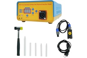 CHERIKIU 1380W Car Induktionsheizgerät Dellen-Reparaturset, 220V Professional PDR Auto Body Paintless Induction Heater Maschinen Beheizte Box Beulen Reparaturwerkzeug für Hagelschäden und Türreparaturen