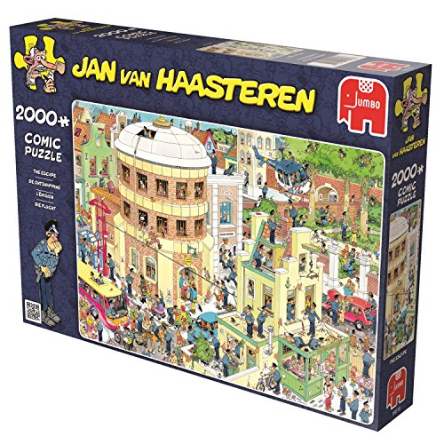 Jan van Haasteren - The Escape - 2000 Piece Jigsaw Puzzle
