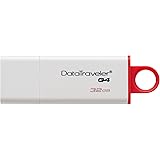 Kingston DataTraveler G4 - DTIG4/32GB Speicherstick USB 3.0, weiß/rot