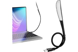 TNSLAND Dimbar USB-lampa, lä mini USB-lampa för bärbar dator, flexibel tangentbord för dator, USB LED-lampa laptop 14 LED-pär