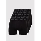 5li Siyah Basic Boxer Seti 0911238-900