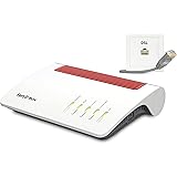 AVM FRITZ!Box 7590 AX Edition International, Modem Router Wi-Fi 6 Dual Band veloce fino a 3.600 MBit/s, ADSL/VDLS fino a 300 