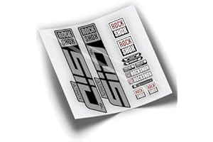 PEGATINEA Pegatinas Horquilla ROCKSHOX SID Ultimate SL WP336 Plata