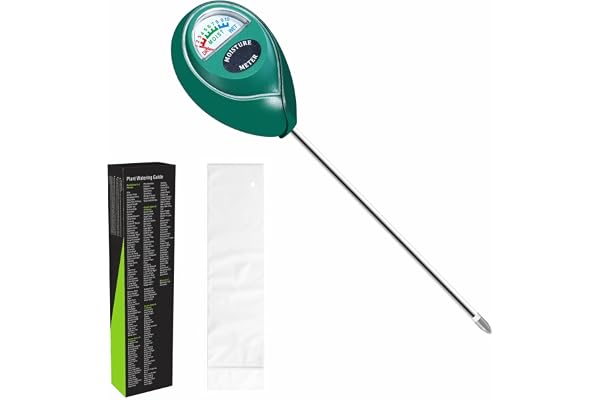 XLUX testeur humidité plante, humidimetre hygrometre pour pot de fleurs, jardin, ferme, Cour, pas de piles nécessaires