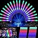 Produktbild SUNCHI (25 X  48 * 4 cm LED Schaumstoff leuchtstange LED Leuchtstofflampen Bunte Flashing Glow Foam Sticks für Parteien Festival Konzerte Raves Hochzeiten