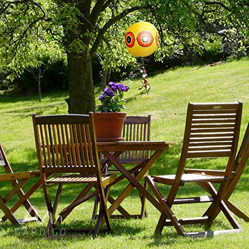 Gardigo Vogelfrei Ballon 2er Set, Vogelscheuche, Vogelschreck, Vogelabwehr - 2