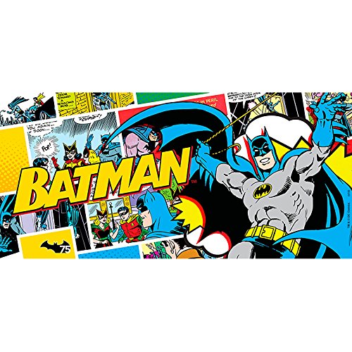 Batman-Retro-Tasse-Comic-Style-mikrowellenfest-splmaschinenfest-Keramik-300ml