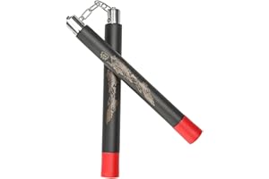 Cosymate Foam Training Nunchucks for Kids, Adults, Beginners, Padded Nunchucks Practice Nunchaku for Martial Arts Lovers, Black