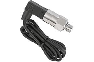 DUOKON Sensore Trasduttore Trasmettitore Pressione Silicio 4-20mA Uscita G1 / 4 "per gasolio per Acqua(0-0.2MPA)