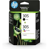 HP 3YM60AE + 3YM61AE 305 Siyah + Renkli Kartuş Seti