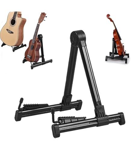 Supporto Per Chitarra Universale Pieghevole - Leggero, Regolabile E Antiscivolo - Foto 6