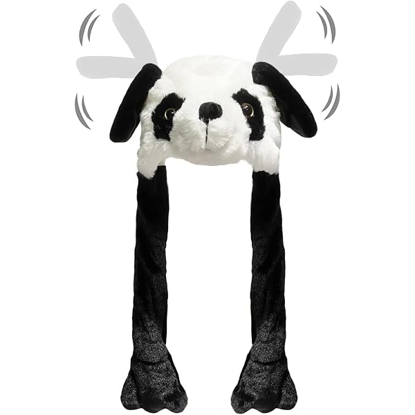 YEKEYI Cappello Coniglio Con LED E Orecchie Mobili - Peluche Saltellante Con Luci Colorate - Regalo Natale, Halloween, Pasqua Per Bambini E Adulti - 2