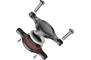 ETOFIXEE Support Airtag Vélo, Tracker GPS Velo,Protection Antivol Cachée pour Les Vélos, Porte-Vélos Universel avec Outil Et Vis De Sécurité