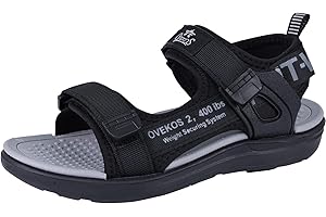 Minbei Kinder Sandalen Jungen Sommer Sandalen Wasser Sommerschuhe Sandals für Boys Sport Outdoor Trekking Schwarz Grau Grün Rot